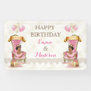 Lona El afroamericano del trono de la Princesa Real