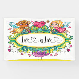 Lona El amor es la bandera del amor