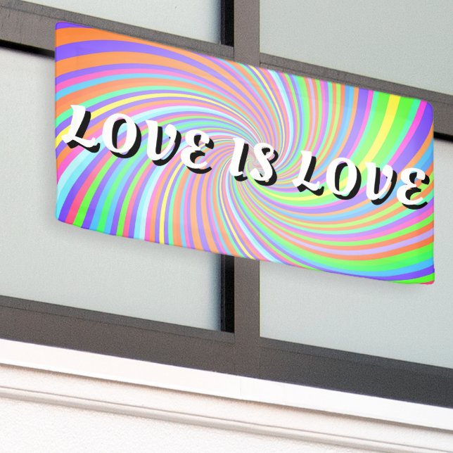 Lona El Amor Es Orgullo Pride (Edificio exterior)