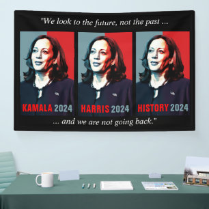 Lona El arte pop de Kamala Harris 2024 no va a volver