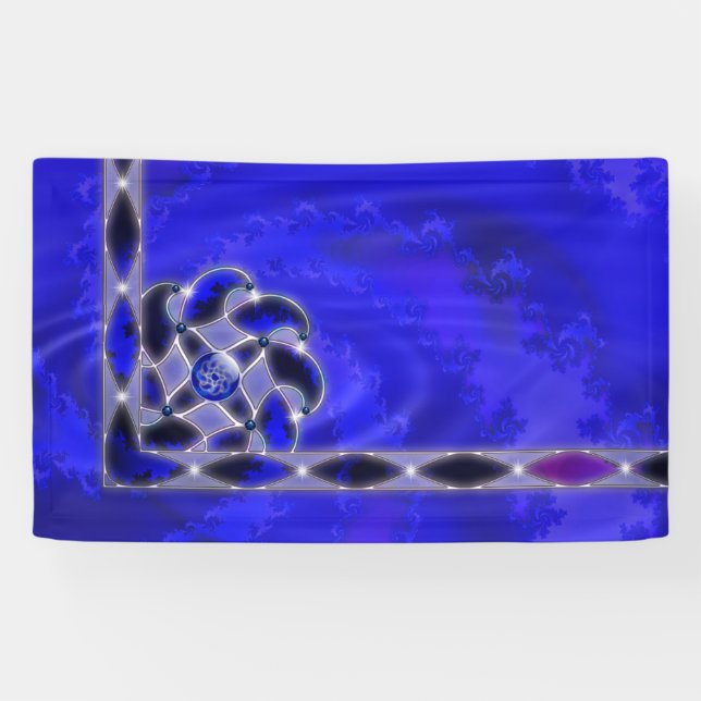 Lona El azul como la bandera del mar (Horizontal)