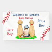 El béisbol de niños con el tema Baby Shower 2 Labs