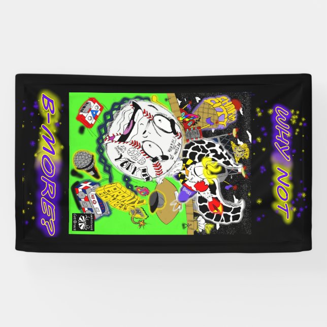 Lona El bullicioso baltimorense (Horizontal)