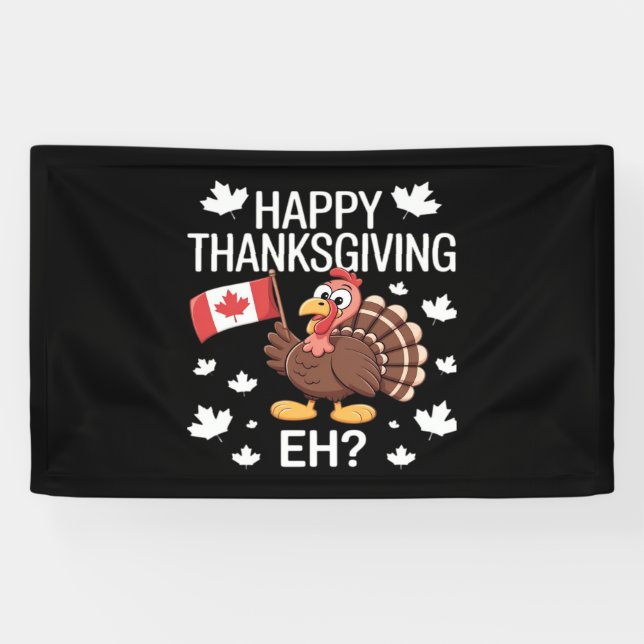 Lona El día de la camiseta sobredimensionada de Turquía (Horizontal)