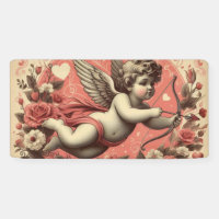 El día de San Valentín clásico/vintage/retro cupid