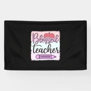 Lona El día del profesor bendecido