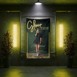 Lona El futuro brillante es una brillante graduación de