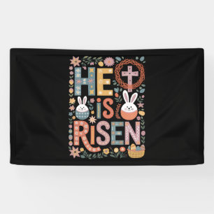 Lona Él ha resucitado Jesús Floral Lindo Conejo de Pasc