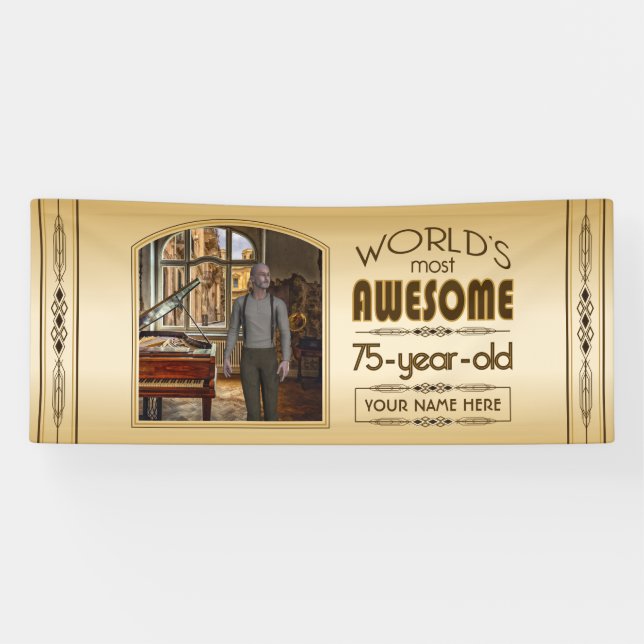 Lona El mejor marco fotográfico Personalizado del mundo (Horizontal)