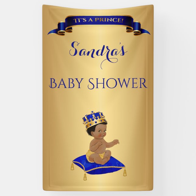 Lona El oro azul de los afroamericanos (Vertical)