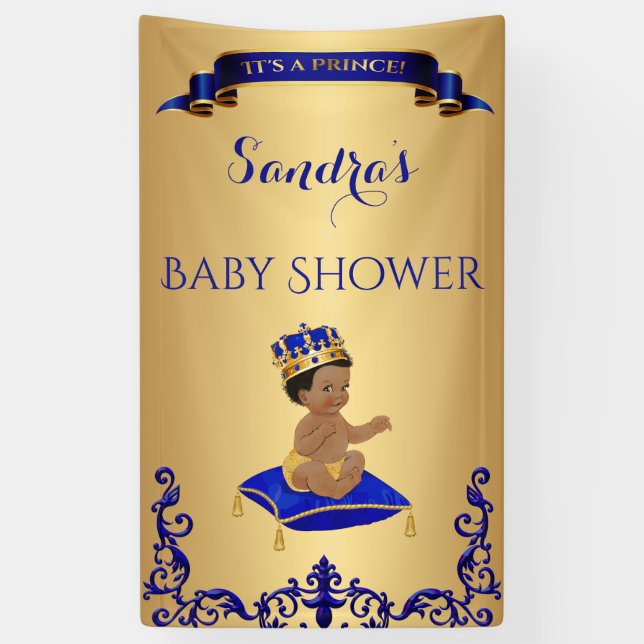 Lona El oro azul de los afroamericanos (Vertical)