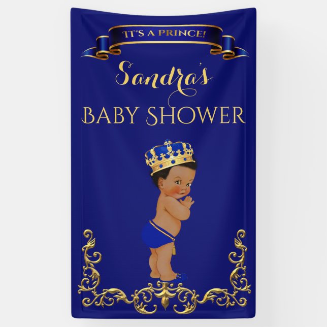 Lona El oro azul de los afroamericanos (Vertical)