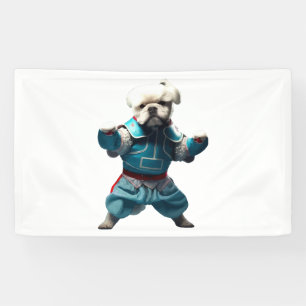 Lona El perro sabe que Karate se transformó