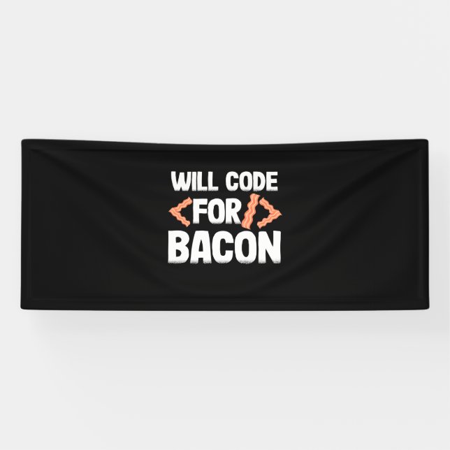 Lona El Programador Codificará El Bacon (Horizontal)