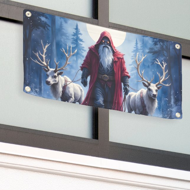 Lona El Rey del Invierno Llega. (Edificio exterior)