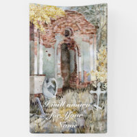 El silencio eterno en el cementerio