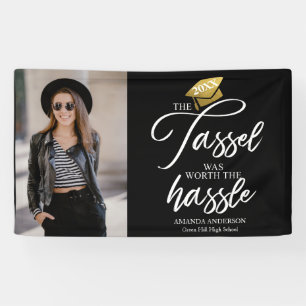 Lona El tassel valía la pena la difícil graduación n