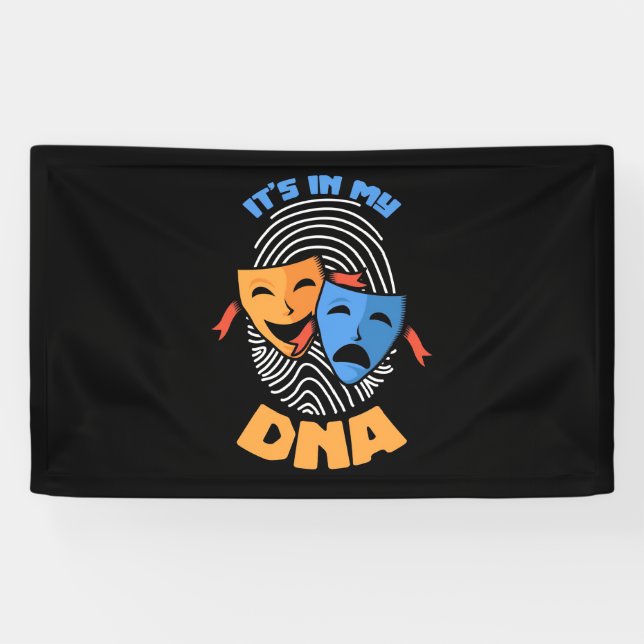 Lona El Teatro Está En Mi Adn (Horizontal)