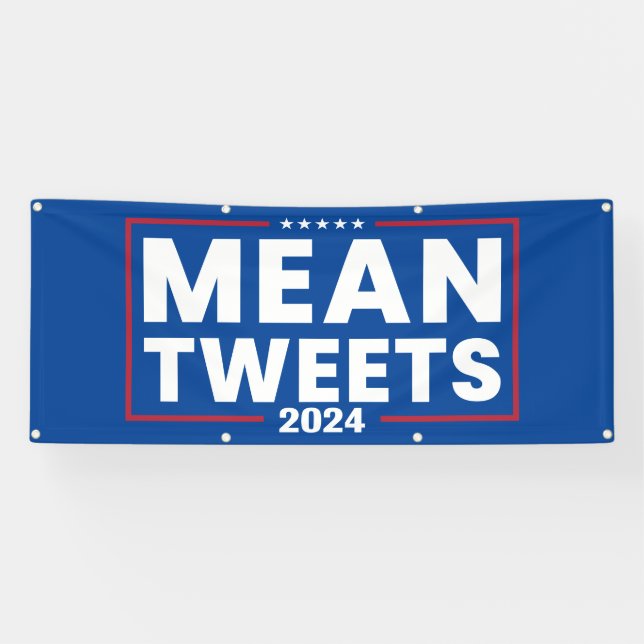 Lona Elección de Trump 2024 en Twitter (Horizontal)