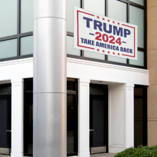Lona Elecciones entre Estados Unidos y Trump 2024