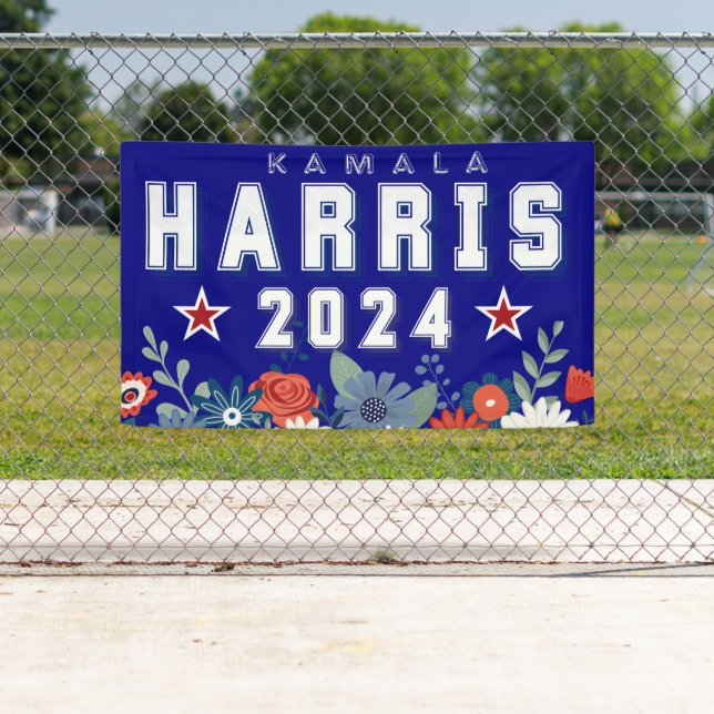 Lona Elecciones Florales Harris 2024 (In situ)