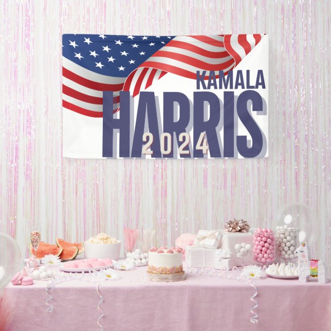 Lona Elecciones Harris 2024 (Fiesta)