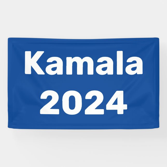 Lona Elecciones presidenciales de Kamala 2024 (Horizontal)