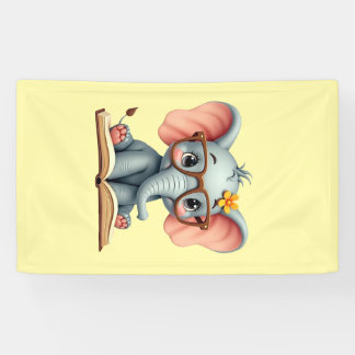 Lona Elefante Bebé Sabio