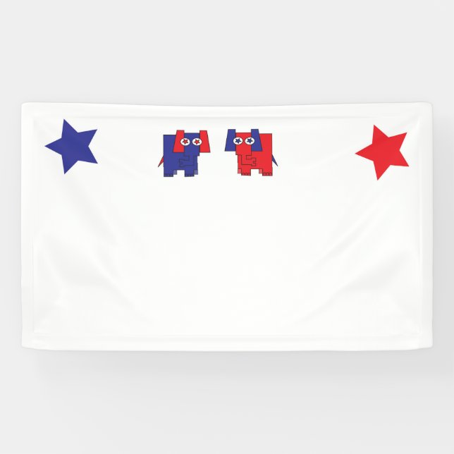 Lona Elefante Republicano (Horizontal)