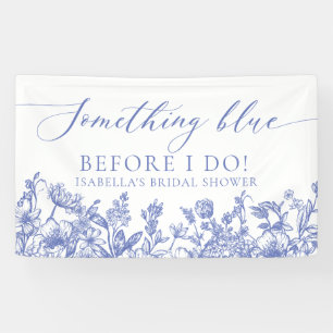 Lona Elegante Algo Azul Antes De Hacer Ducha Bridal