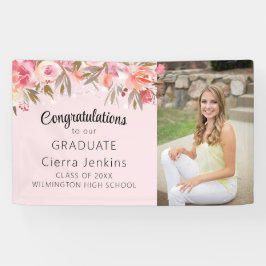 Lona Elegante Banner De Graduación Elegante De Cuerdas 