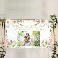 Elegante Boda de fotografía con flores de oro rosa