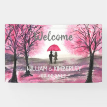 Elegante Boda Rústico de Pareja Moderna Rosa Flora