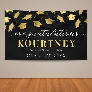 Lona Elegante cartel de graduación 2023