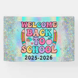 Lona Elegante escuela de oficina de escritura monográfi