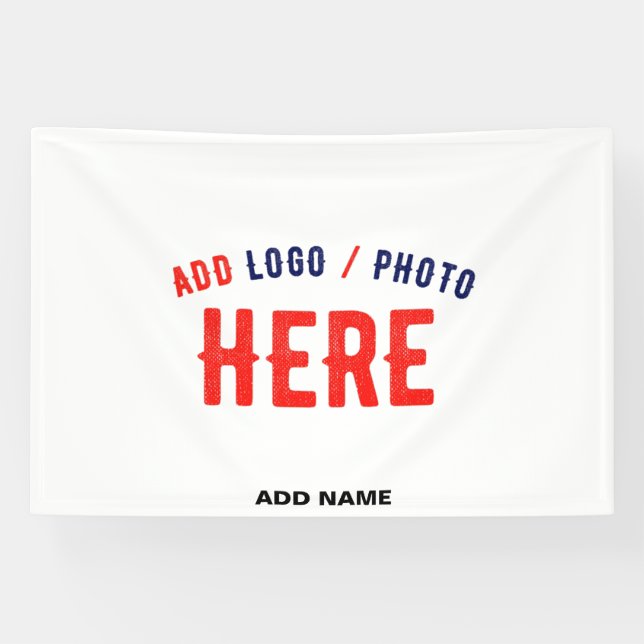 LONA ELEGANTE MODERNO PERSONALIZABLE BLANCO VERIFICADO  (Horizontal)