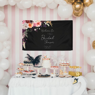 Lona Elegante Moody Bienvenida Bridal Shower