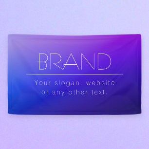 Lona Elegante texto editable y color morado moderno des