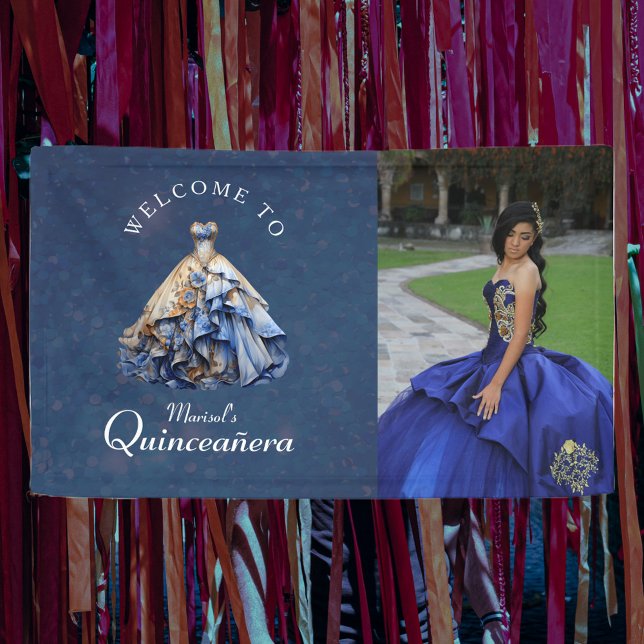 Lona Elegante Vestido De Quinceanera (Subido por el creador)