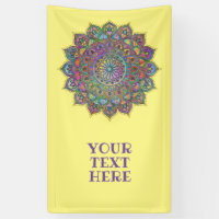 Elegante y colorido Mandala estilo India 1