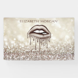 Lona Elegante y moderno laberinto metálico, Bokeh