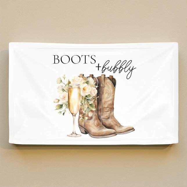 Lona Elegantes botes y burbujeante ducha de novias West (Subido por el creador)