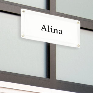 Lona eliminar texto agregar propio diseño 2' x 1' Exter