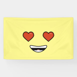 Lona Emoji del amor