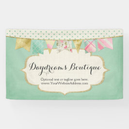 Lona Empavesado elegante lamentable del boutique en