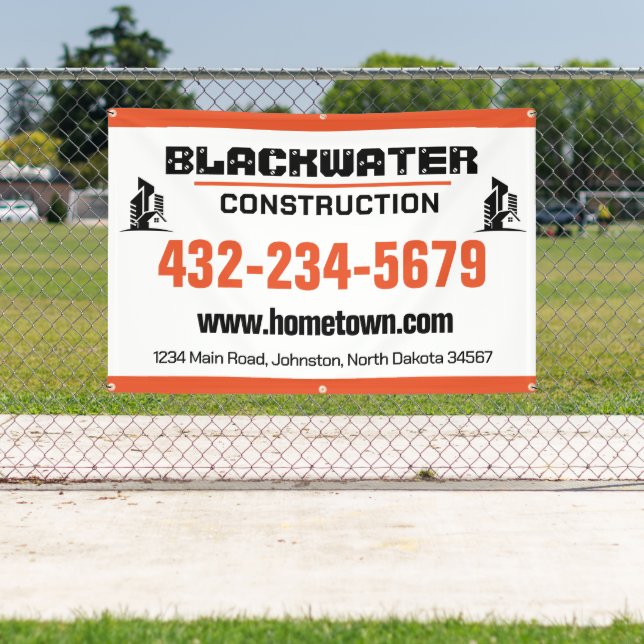 Lona Empresa de construcción Comercial y Residencial (in situ)