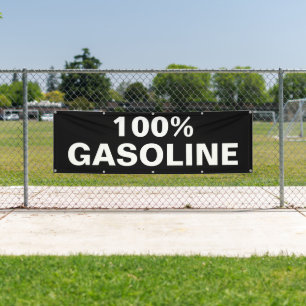 Lona Empresa exterior de la gasolinera personalizado