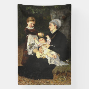 Lona En Ammes Besøg - Bertha Wegmann Bella Artes