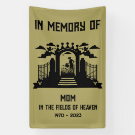 Lona En el funeral de Gardeners de Memoria