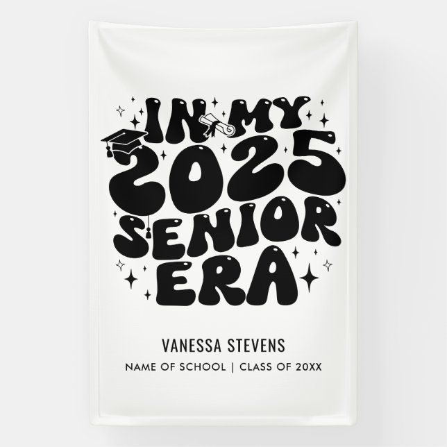 Lona En Mi Era Senior De 2025 (Vertical)